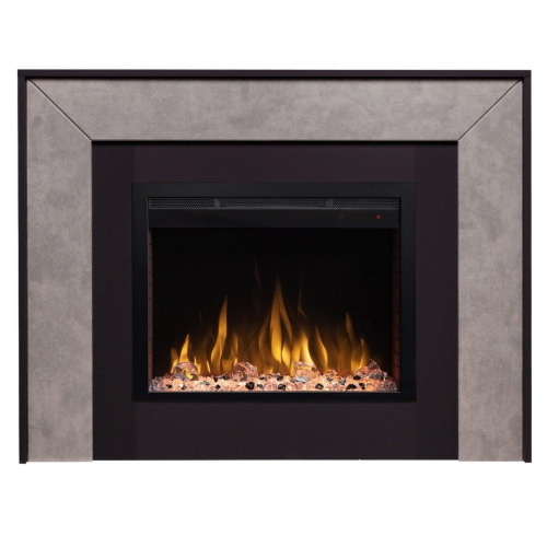 Электрокамин RealFlame Jersey 25,5 GR графит с очагом Saphir 25,5 Электрокамин RealFlame Jersey 25,5 GR графит с очагом Saphir 25,5