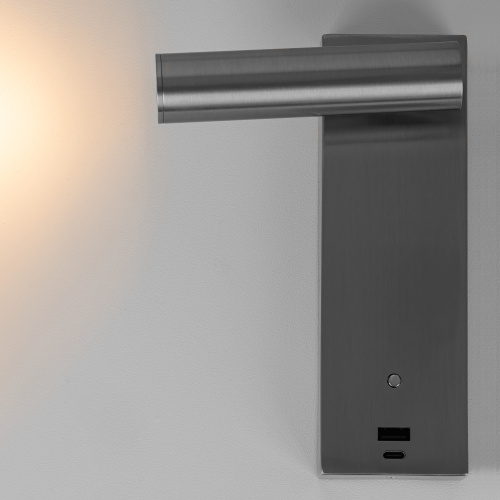 Citilux Декарт CL704432 LED USB Светильник с выключателем Матовый Хром фото 9 Citilux Декарт CL704432 LED USB Светильник с выключателем Матовый Хром фото 9