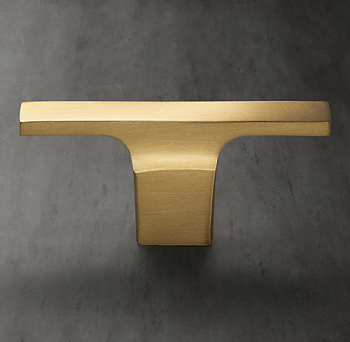 Ручка-кнопка Colliers L.7.6 Lac.Burnished Brass