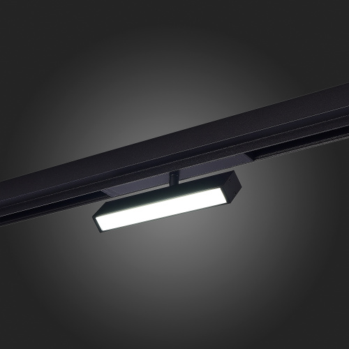 ST378.406.09 Св-к трек. SMART Черный LED 1*9W 2700K-6000K 810Lm Ra>90 120° IP20 L220xW25xH105 220V SKYLINE 220 фото 5