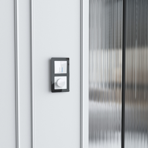 Рамка из акрила на 2 поста Acrylic черный W0022708 фото 4