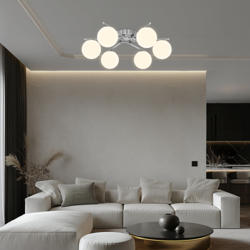 Citilux Адам Смарт CL228A161 RGB LED Умная люстра Матовый Хром фото 10 Citilux Адам Смарт CL228A161 RGB LED Умная люстра Матовый Хром фото 10