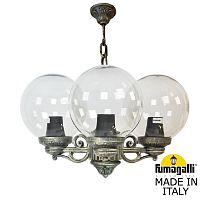 Fumagalli Подвесной уличный светильник FUMAGALLI SICHEM/G250 3L. G25.120.S30.BXE27