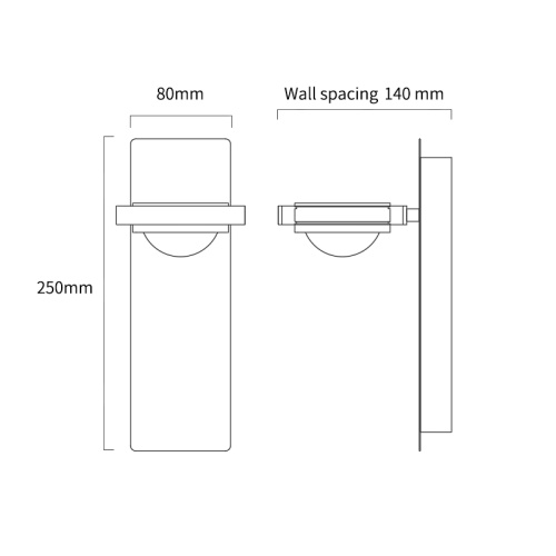 Настенный светильник MT9108-1W gun black фото 3 Настенный светильник MT9108-1W gun black фото 3