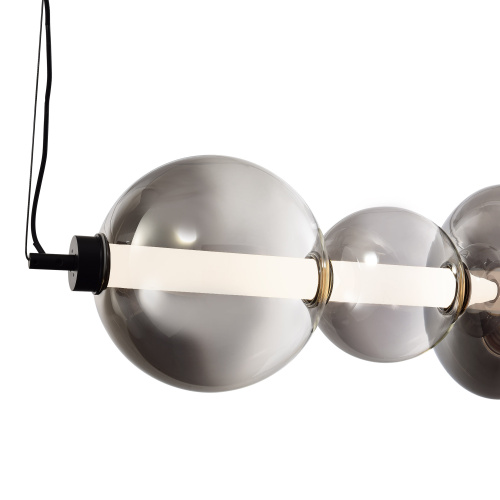 SL6119.413.40 Светильник подвесной ST-Luce Черный/Дымчато-Серый LED 1*40W 3000K PERLINA фото 3