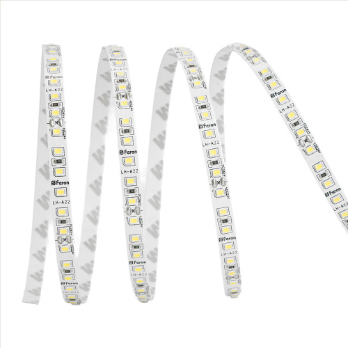 Светодиодная LED лента Feron LS501, 120SMD(2835)/м 11Вт/м 24V 30000*8*1.22мм 4000К 30м IP20 фото 5