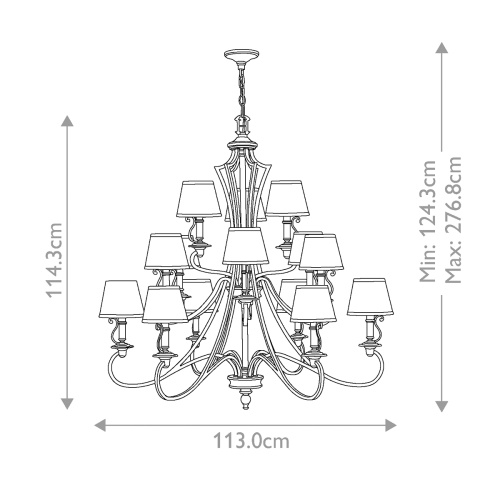 Люстра Hinkley Lighting, Арт. HK-PLYMOUTH15 фото 5