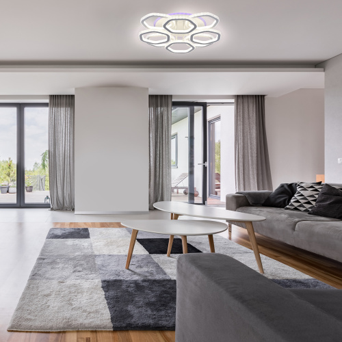 Потолочный светильник Escada 10263/8 LED*201+8W White фото 2