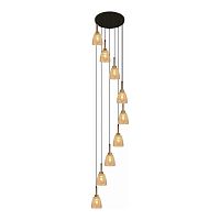 Подвесная люстра Reluce 09011-0.9-09 Amber