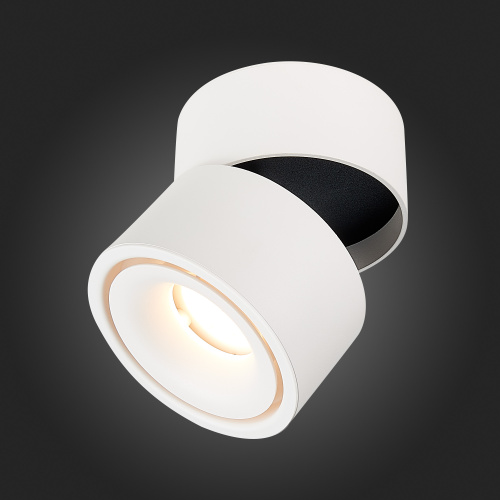 ST652.532.12 Светильник потолочный Белый LED 1*12W 3000K 1 000Lm Ra>90 36° IP20 D100xH105 170-240V Накладные светильники фото 5