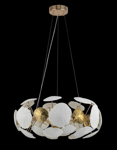 Люстра подвесная Alfa Light F2924-10 Φ690*1200 E14*8 GD Люстра подвесная Alfa Light F2924-10 Φ690*1200 E14*8 GD