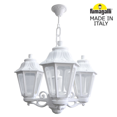 Fumagalli Подвесной уличный светильник FUMAGALLI SICHEM/ANNA 3L E22.120.S30.WXE27 Fumagalli Подвесной уличный светильник FUMAGALLI SICHEM/ANNA 3L E22.120.S30.WXE27