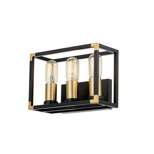 Бра Lumina Deco Waldorf LDW 1140-3 BK+MD фото 2 Бра Lumina Deco Waldorf LDW 1140-3 BK+MD фото 2