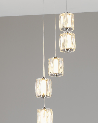 Светильник подвесной светодиодный Moderli V11718-PL Prismique фото 4