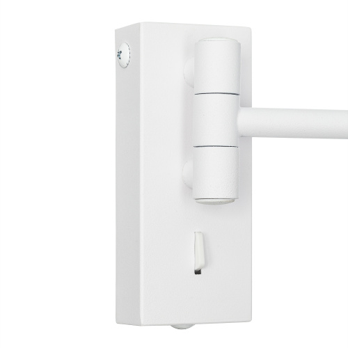 Citilux VEKTOR CL513410 Светильник настенный на штанге с выключателем Белый фото 5