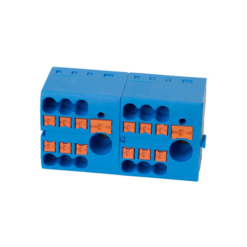 Зажим блочный (групп) для распред.тока нагрузки push-in на 6 точек, сеч 2,5 мм2, 690V,41А,  LD580 PTFIX 6-06/25 фото 8