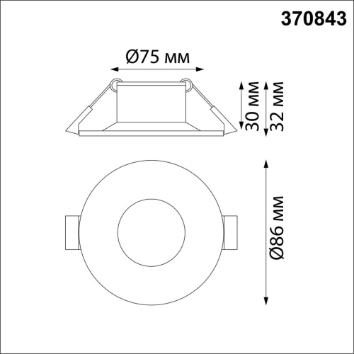 370843 SPOT NT22 540 черный Светильник встраиваемый IP20 GU10 50W 220V METIS фото 3 370843 SPOT NT22 540 черный Светильник встраиваемый IP20 GU10 50W 220V METIS фото 3