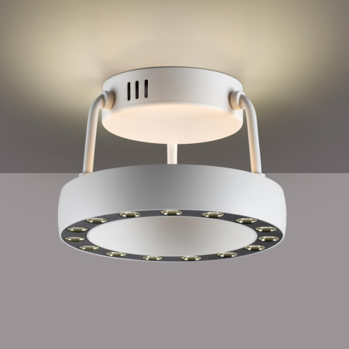359397 OVER NT24 278 белый Светильник накладной светодиодный IP20 LED 12W вниз/5W вверх 220V 1360Лм 3000K TURN фото 3 359397 OVER NT24 278 белый Светильник накладной светодиодный IP20 LED 12W вниз/5W вверх 220V 1360Лм 3000K TURN фото 3
