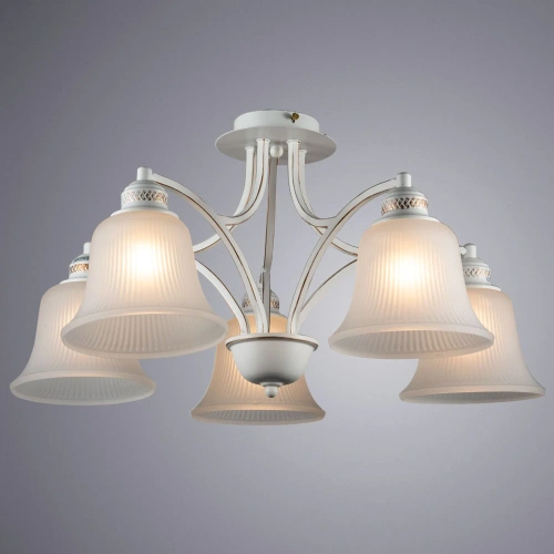 Потолочная люстра Arte Lamp EMMA A2713PL-5WG фото 2 Потолочная люстра Arte Lamp EMMA A2713PL-5WG фото 2