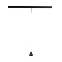 ST688.436.05 Магнитный трековый светильник Черный LED 1*5W 3000K Lm Ra>90  IP20 D70xH225 24V SUPER5