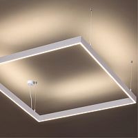 358161 OVER NT19 408 белый Подвесной светильник IP20 LED 4000K 40W 220-240V ITER
