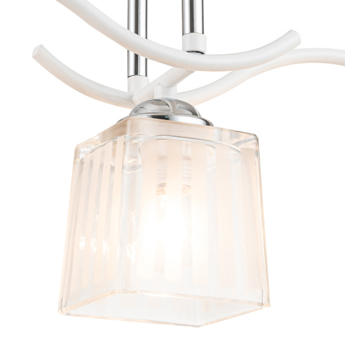 Потолочный светильник Escada 535/3PL E27*40W Chrome/White фото 3 Потолочный светильник Escada 535/3PL E27*40W Chrome/White фото 3