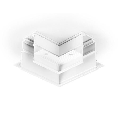 Коннектор L-образный для встраиваемого шинопровода Ambrella light Track System Magnetic GL3352 Коннектор L-образный для встраиваемого шинопровода Ambrella light Track System Magnetic GL3352