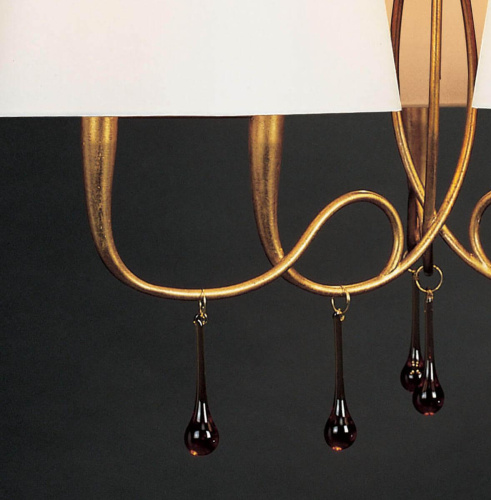 Подвесная люстра Mantra Paola Painted Gold 3540 фото 7