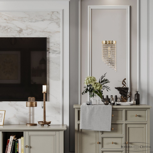 Бра 83401BR/15IV-33 G R Bohemia Ivele Crystal (Богемия Ивеле Кристалл) фото 3