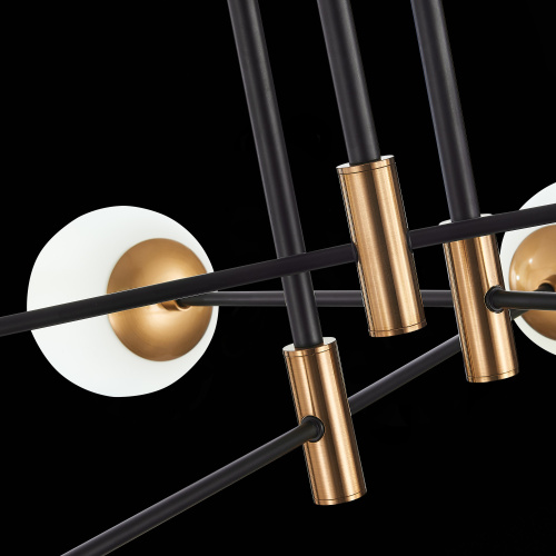 SL1203.402.06 Люстра потолочная ST-Luce Бронза,Черный/Белый E27 6*40W LIMANO фото 8