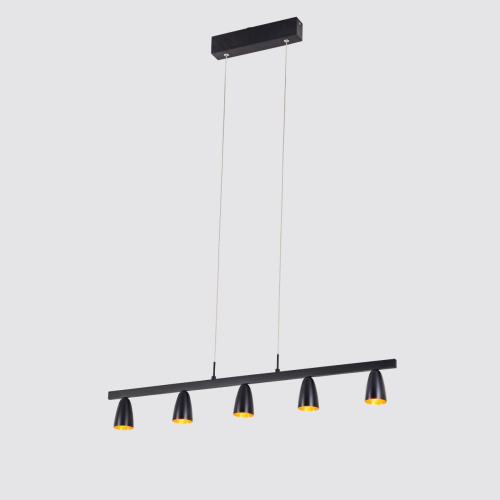 Подвесной светильник P0184-5A Black and Gold фото 2