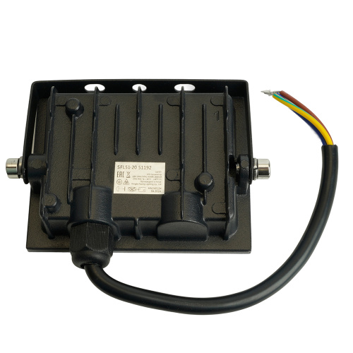 Светодиодный прожектор SAFFIT SFL51-20 IP65 20W 6500K черный фото 6