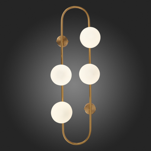 SL1149.301.04 Бра ST-Luce Латунь/Белый G9 4*5W VERA фото 6