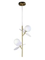 Люстра подвесная с плафонами бронза G9 D22см Zortes FLORET ZRS.01201.02