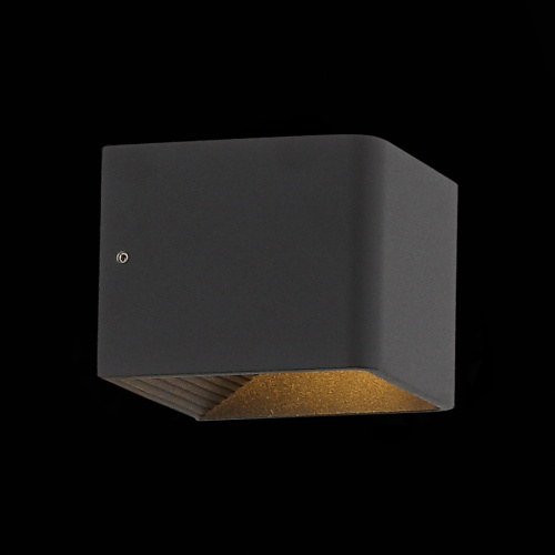 SL455.041.01 Светильник настенный ST-Luce Черный/Черный LED 1*6W 3000K Настенные светильники фото 7