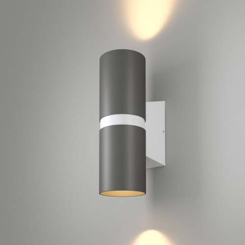 Светильник садово-парковый Liberty 35124/U серый/белый фото 3 Светильник садово-парковый Liberty 35124/U серый/белый фото 3