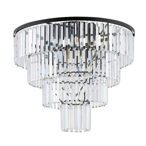 Потолочная люстра Nowodvorski Cristal L Black 7630 Потолочная люстра Nowodvorski Cristal L Black 7630