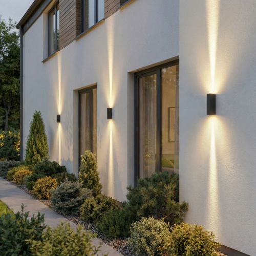 Уличный настенный светильник Blaze LED 3000K черный IP65 35136/W черный фото 2