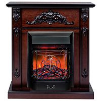 Электрокамин RealFlame Anita AO античный дуб с очагом Majestic Lux Black RC