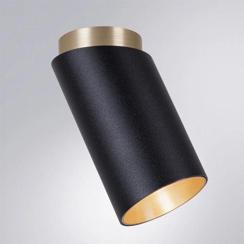 Точечный накладной светильник Arte Lamp CONE A5360PL-1BK фото 2