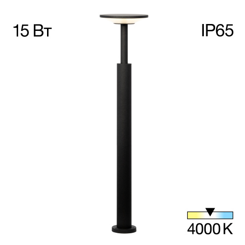 Citilux Dorn CLU05B LED Уличный парковый светильник Графит