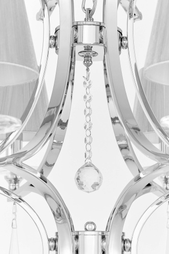 Хрустальная подвесная люстра Lumina Deco Venisia LDP 8810-6 SL фото 4 Хрустальная подвесная люстра Lumina Deco Venisia LDP 8810-6 SL фото 4