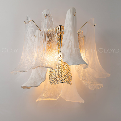 Бра Cloyd WASABI W3 / выс. 39 см - керамика - золото (арт.20407) Бра Cloyd WASABI W3 / выс. 39 см - керамика - золото (арт.20407)