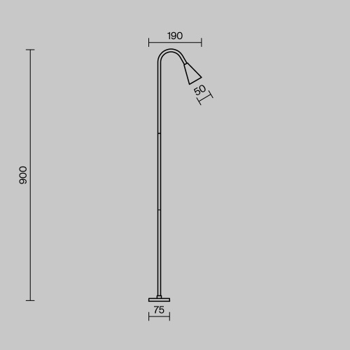 Ландшафтный светильник Outdoor O531FL-L3B3K1 фото 2