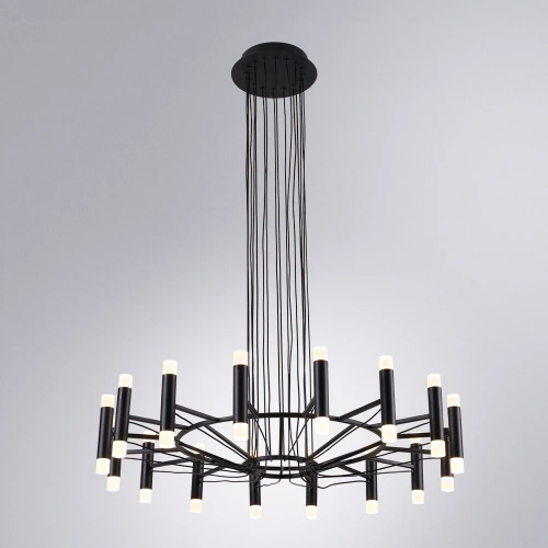 Подвесная люстра Arte lamp EMPIRE A2482SP-32BK фото 2 Подвесная люстра Arte lamp EMPIRE A2482SP-32BK фото 2