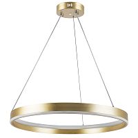 736402 Люстра ROTONDA 91W LED 4823LM 120G ЗОЛОТО 3000-6000K