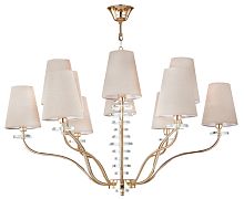 Crystal Lux Люстра Crystal Lux ARMANDO SP6+6 GOLD