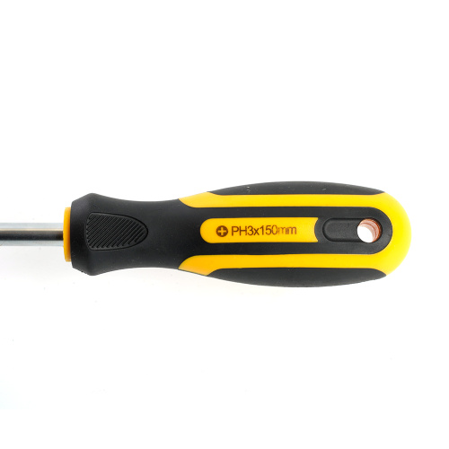 Отвертка крестовая STEKKER Ph 3 х 150 мм, Cr-V, SDM-PH3-150 фото 8