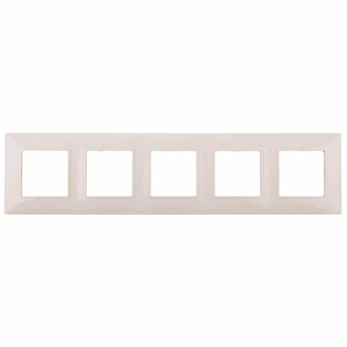 Рамка 5-постовая ЭРА Elegance 14-5005-02 Б0034406 Рамка 5-постовая ЭРА Elegance 14-5005-02 Б0034406