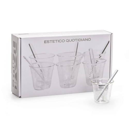 Стакан Estetico Quotidiano Coffe set of 6 фото 4 Стакан Estetico Quotidiano Coffe set of 6 фото 4